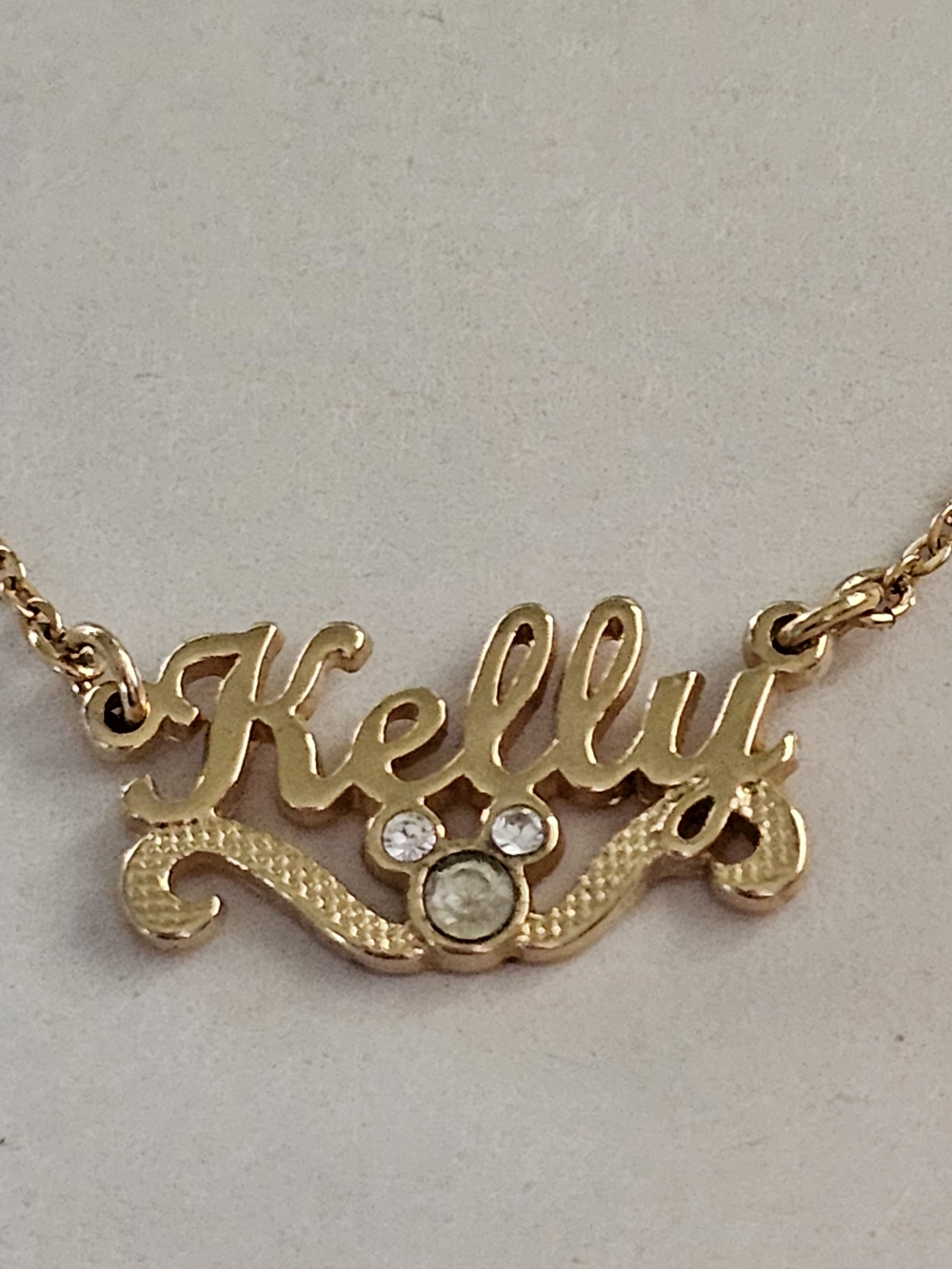 Personalized Gold Name Necklace - Kelly